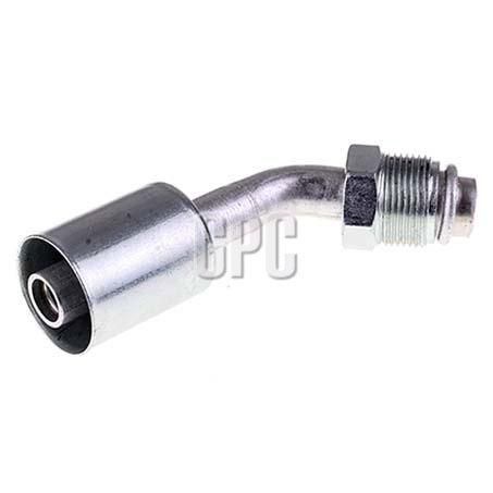Atco Aluminium Fitting # 10 MOR - Beadlock #10 45° BLX1413