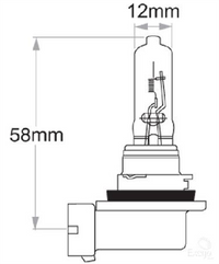 OEX H9 Globe 12V 65W Standard - 1 Pce