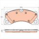 TRW Brake Pad Set