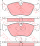 TRW Brake Pad Set (DB1261)