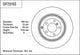 TRW Disc Brake Rotor 54mm x 10.4 min