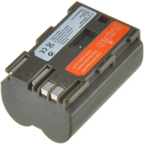 JUPIO Replacement Camera Battery for Canon BP-511 / 511A / 512 â€“ 7.4V 1700mAh