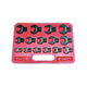 T & E TOOLS T&E Tools Open-End Crowsfoot Wrenches 15 Piece Metric BCF55M