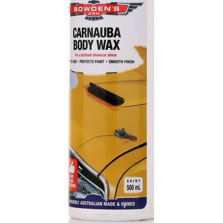 BOWDENS OWN Bowden's Own Carnauba Body Wax 500ml BOABW