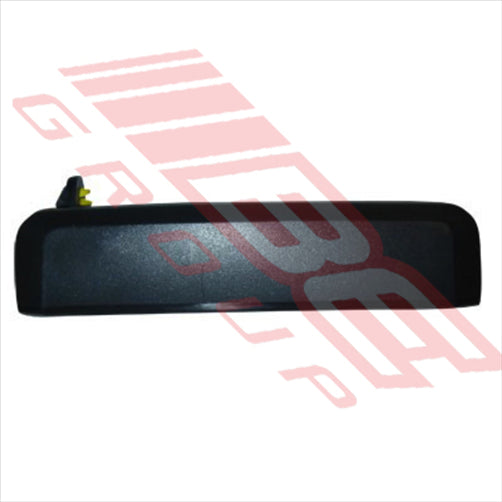 Nissan DOOR HANDLE - FRONT/REAR OUTER - BLACK - L/H - NISSAN NAVARA D21 1986