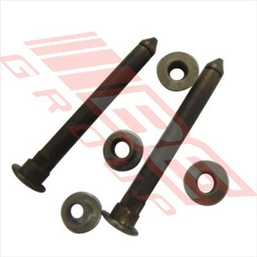 Nissan DOOR HINGE PIN AND BUSH KIT - 2 PINS & 4 BUSHES - NISSAN NAVARA D21 19