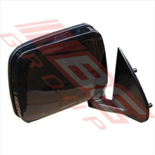 Nissan DOOR MIRROR - L/H - BLACK - CORNER MOUNT - NISSAN NAVARA D21/D22 1986