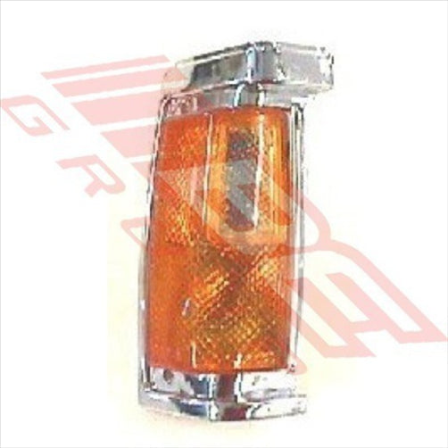 Nissan CORNER LAMP - L/H - ALL CHROME TRIM - NISSAN NAVARA D21 1986-89