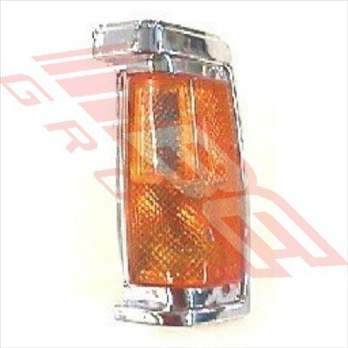 Nissan CORNER LAMP - R/H - ALL CHROME TRIM - NISSAN NAVARA D21 1986-89