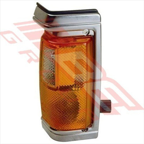 Nissan CORNER LAMP - R/H - CHROME TRIM - NISSAN NAVARA D21 1990