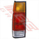 Nissan REAR LAMP - L/H - BLACK TRIM - NISSAN NAVARA D21 1986-92