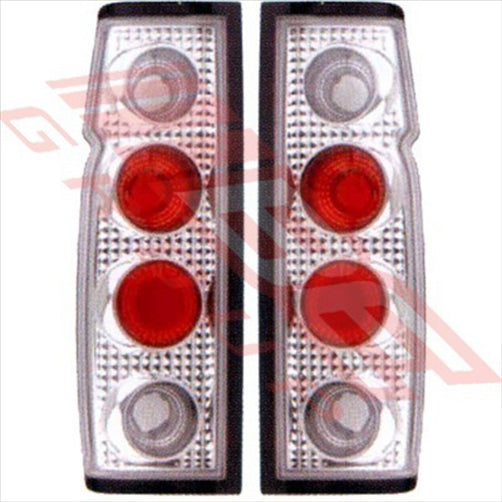 Nissan REAR LAMP - SET - L&R - NISSAN NAVARA D21 - NON KINGCAB