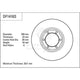 TRW Disc Brake Rotor 258mm x 20.4 min
