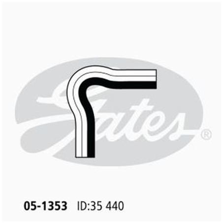 Gates Radiator Hose Upper 05-1353