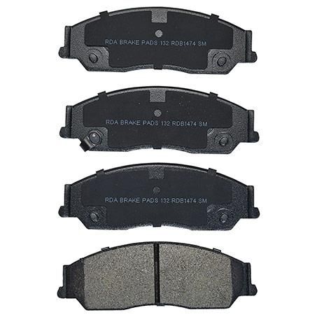 RDA GP MAX LOW METALLIC BRAKE PAD SET TOYOTA RDB1474