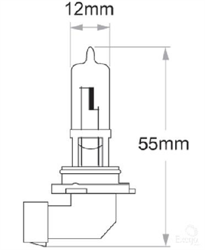 OEX HB3 Globe 12V 60W Standard - 1 Pce
