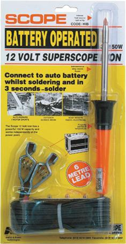 OEX SuperScope Soldering Iron 12V Adjustable 30W to 150W