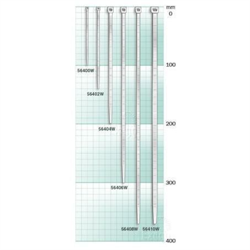 Narva NYLON CABLE TIES 4.8MM X 370MM 100 PCE