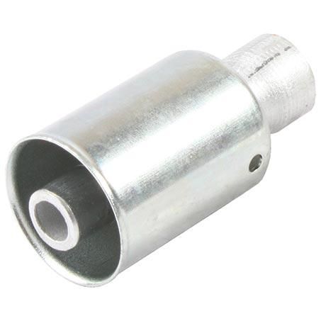 Atco Aluminium Fitting # 8 Weld On - Beadlock #8 Straight BLX6602