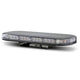 LED Autolamps 12/24V Amber Emergency Mini Light Bar Clear Lens With Amber LEDs 18 Selectable Flash Patterns LB380ACM