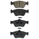 RDA BRAKES RDA GP Max General Purpose Low Metallic Brake Pad Set RDB1330
