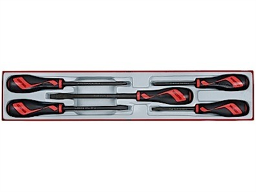 TENG TOOLS 5PC POWER THRU SCREWDRIVER SET