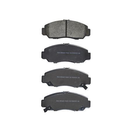 RDA GP MAX LOW METALLIC BRAKE PAD SET HONDA RDB1515
