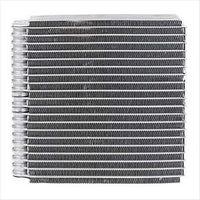 OEX Evaporator Core Plate and Fin Inlet Fitting Pad Outlet Fitting Pad