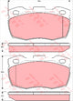 TRW Brake Pad Set (DB1127)