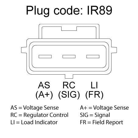 OEX FORD ALTERNATOR 12V 120A DENSO STYLE DXA4090