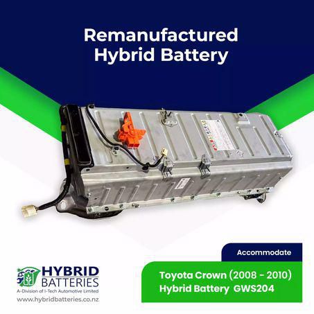 HYBRID BATTERIES NZ Crown Hybrid (GWS204) Hybrid High Voltage Traction Battery - 12M Warranty - Remanufactured GWS204/12/RMF