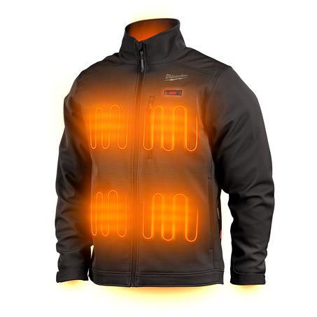 Milwaukee M12 TOUGHSHELL Heated Jacket Black - XL M12THJBLACK0XL