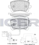 Disc Pads Rear Audi RS3 RSQ3 TTRS - 181857-203