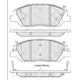 Disc Pads Front Hyundai Santa Fe Kia Sorento 09 181997
