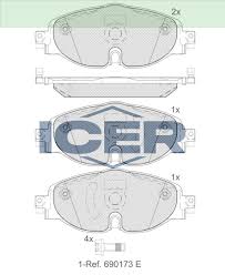 Disc Pads Front Audi Volkswagon 182111-204
