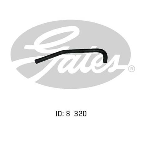 Gates Moulded Heater Hose 02-0572