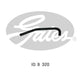Gates Moulded Heater Hose 02-0572