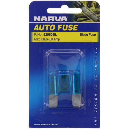 Narva MAXI FUSE 60AMP BLISTER PACK 1