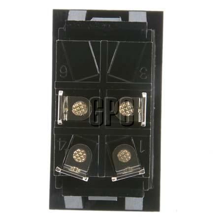 Narva Heavy Duty Rocker Switch Off/On DPST (Contacts Rated 20A 12V)