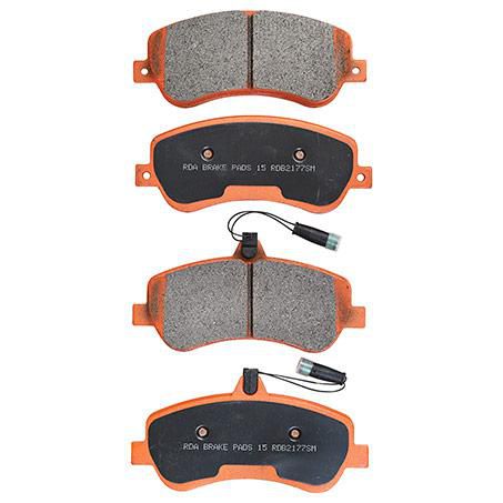 RDA BRAKES RDA GP Max General Purpose Low Metallic Brake Pad Set RDB2177
