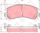 TRW Brake Pad Set (DB418)