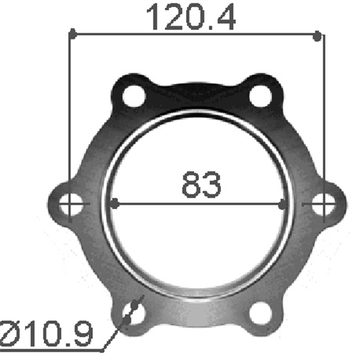 PERMASEAL GASKET-TURBO OUTLET