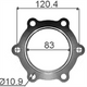 PERMASEAL GASKET-TURBO OUTLET