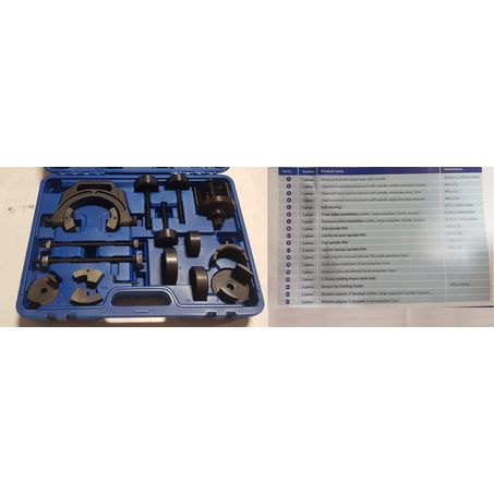 SAS AUTO PARTS SUBFRAME BUSH FITTING KIT TL-BU001