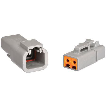 Narva Deutsch DTP #12 - 2 Way Connector Kit, Male / Female