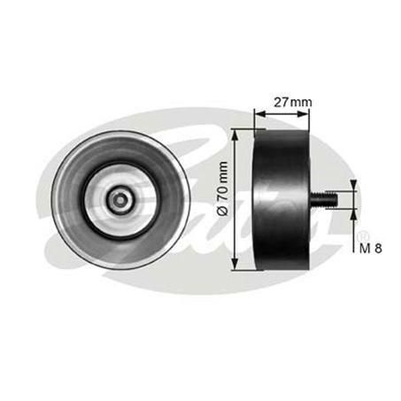 Gates DRIVE BELT IDLER PULLEY 36294