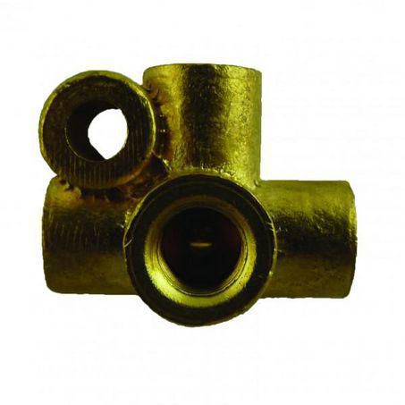 AUTOGEM TEE PIECE 4 WAY 10MM X 1.0MM