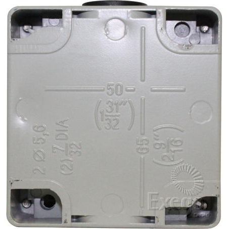 OEX Emergency Stop Switch On - Off /Off - On. Metal enclosure