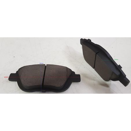 Ceramic Ultra Brake Pad Set L:136.8 H:59.2 T:18.5BP6064