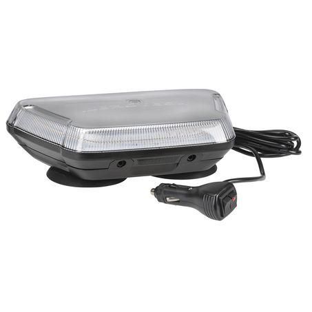 Narva Aerotech LED Light Box 10-80V Amber Light Clear Lens Magnetic Mount 250 x 200 x 65mm 85016AC